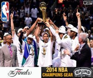 yapboz Spurs, NBA 2014 Şampiyonlar